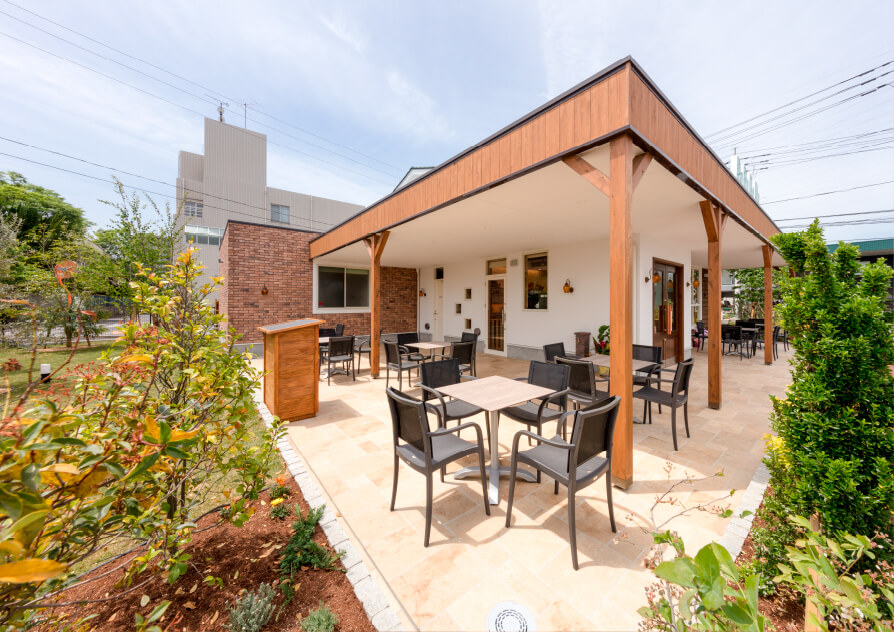 太田店テラス席